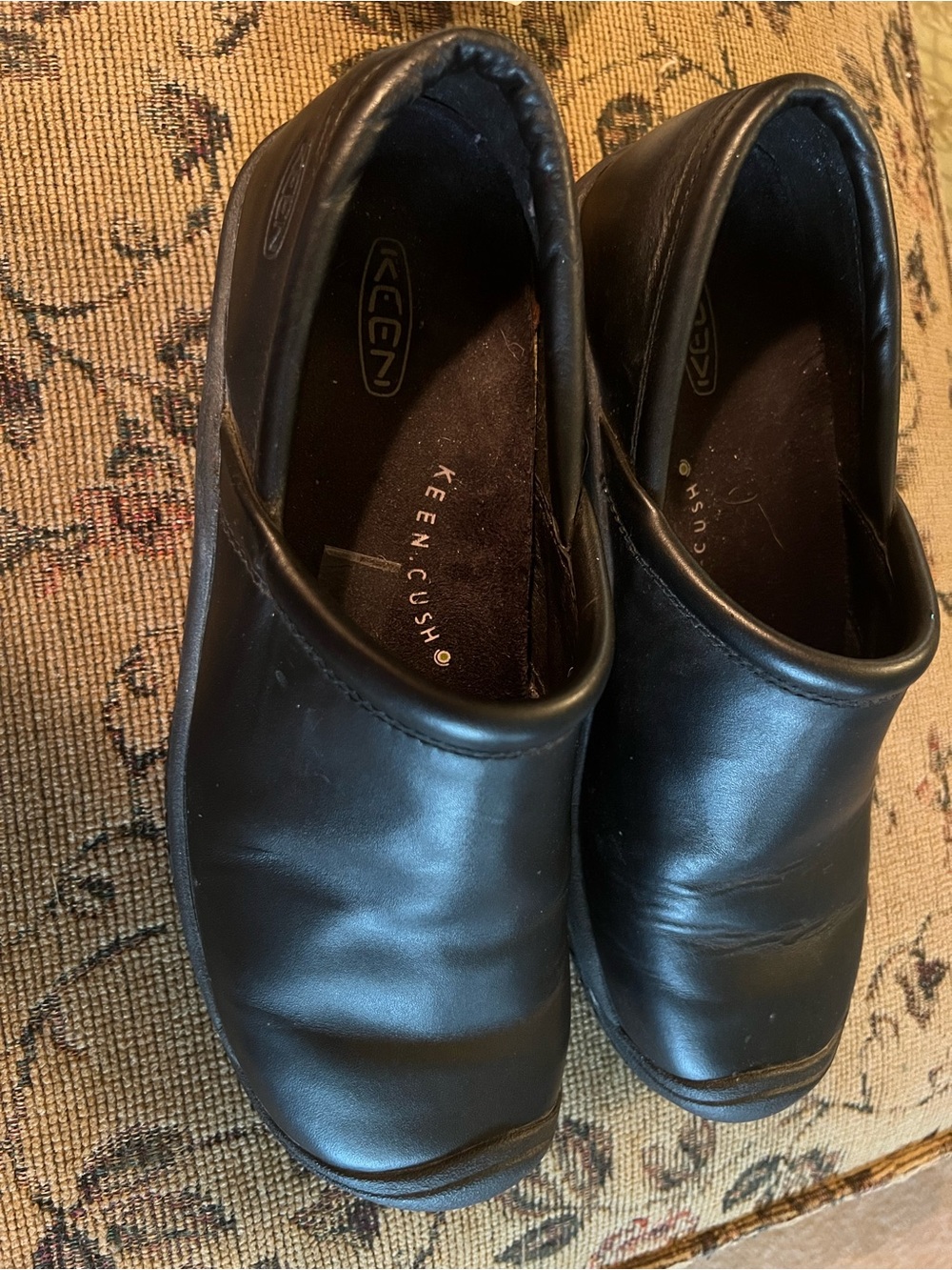 KEEN Black Slip-On Work Clog — Comfortable KEEN.CUSH